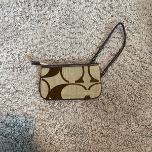Coach wristlet